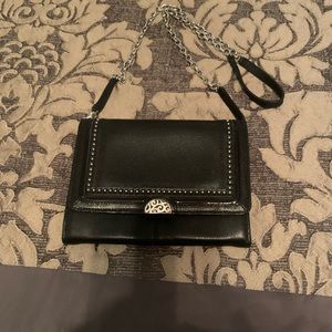 Brighton organizer built in wallet crossbody purse